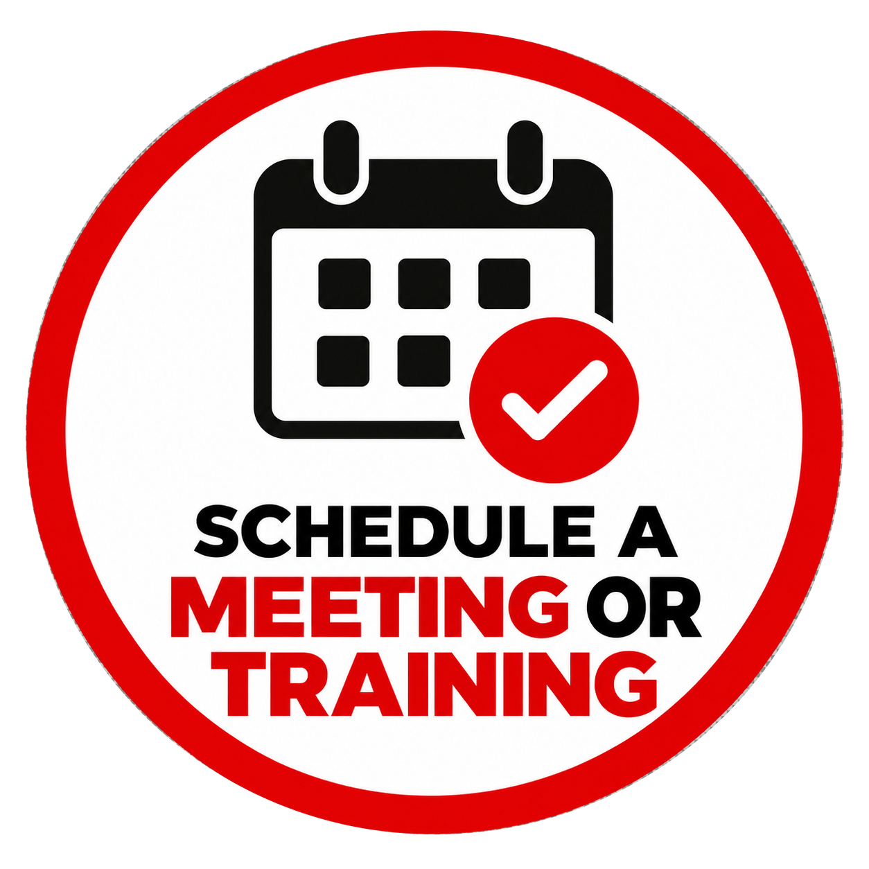 Schedule a Meeting or Training